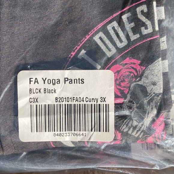 Yoga pants.  Beautiful Disaster NWT. - Picture 14 of 14
